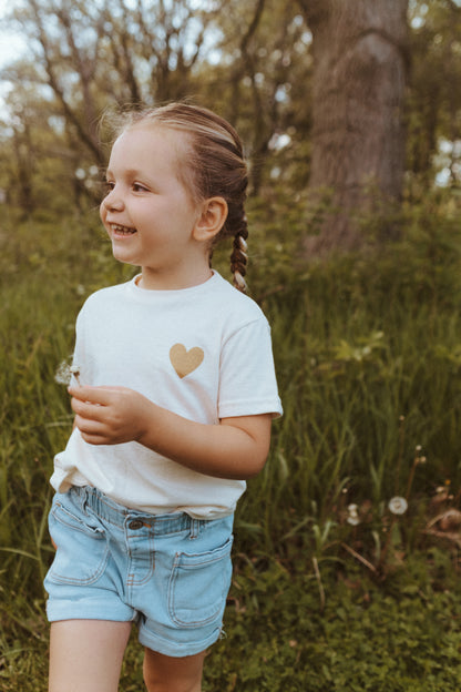 MINI HEART | ORGANIC COTTON T-SHIRT