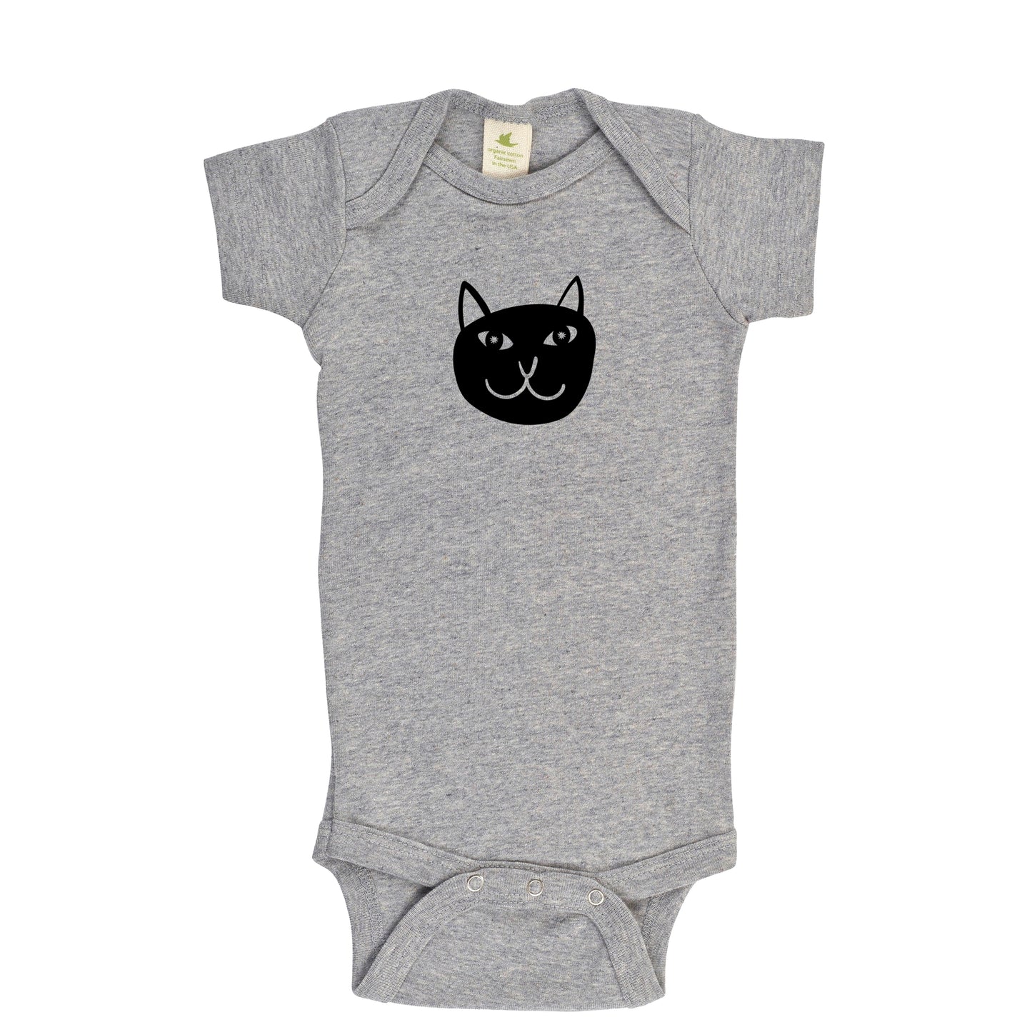 LUCKY CAT | ORGANIC COTTON BABY ONESIE